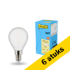 Aanbieding: 6x 123led LED lamp E14 | Kogel G45 | Mat | 2700K | Dimbaar | 4.5W (40W)