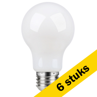123led Aanbieding: 6x 123led LED lamp E27 | Peer A60 | Mat | 2700K | Dimbaar | 4.5W (40W)  LDR01523