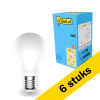 Aanbieding: 6x 123led LED lamp E27 | Peer A60 | Mat | 4000K | Dimbaar | 4.5W (40W)