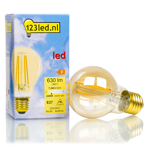 E27 filament dimbaar 7.2W (50W) 123led 123led.nl