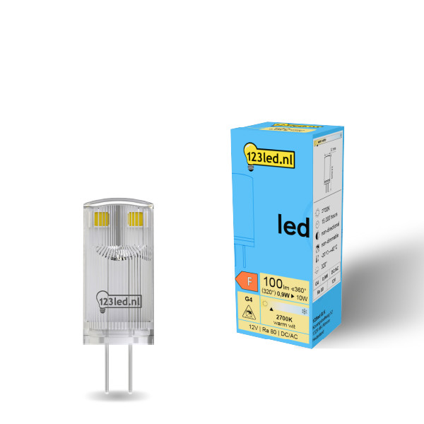 123led GU4 spot LED dimmable 4.4W (35W) 123inkt