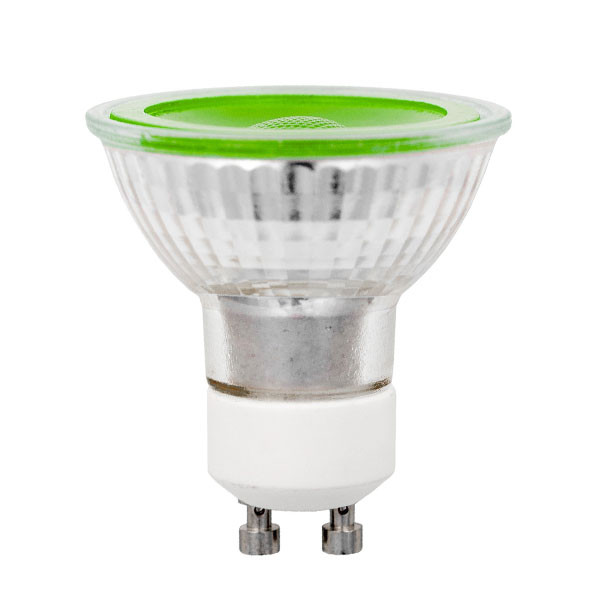 123led GU10 LED spot | Groen | Dimbaar | 5W  LDR09215 - 1