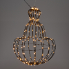 Hangende lantaarn | 34 x 40 cm | 192 leds | Extra Warm Wit