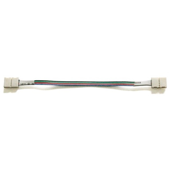 Kabel met 2 koppelstukken voor led strips | 15 cm | geschikt 5050 (123led huismerk) 123led 123led.nl