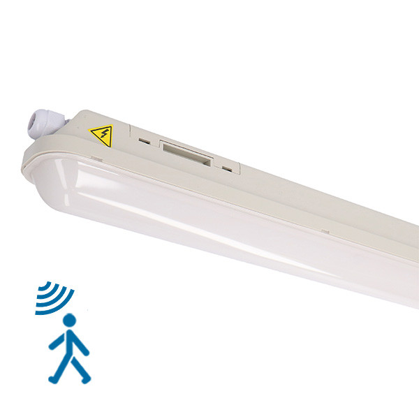 breng de actie Ploeg Adolescent LED TL armatuur met sensor 120 cm | incl. LED strip | 4000K | 2800 lumen |  IP65 | 30.5W 123led 123led.nl