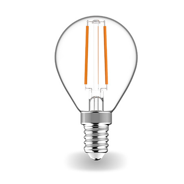 123led LED lamp E14 | Kogel G45 | Filament | 2700K | 2.5W (25W)  LDR01884 - 1