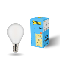 123led LED lamp E14 | Kogel G45 | Mat | 2700K | Dimbaar | 4.5W (40W)