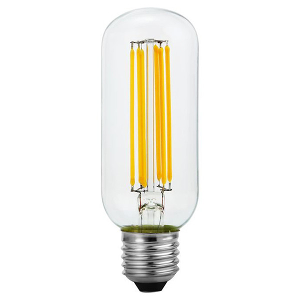 123led LED lamp E27 | Buis T45 | Filament | Helder | 2500K | Dimbaar | 6.5W (48W)  LDR09205 - 1