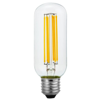 123led LED lamp E27 | Buis T45 | Filament | Helder | 2500K | Dimbaar | 6.5W (48W)  LDR09205