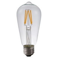 123led LED lamp E27 | Edison ST58 | Filament | Helder | 2500K | Dimbaar | 4W (30W)  LDR09187