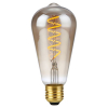 123led LED lamp E27 | Edison ST64 | Filament | Goud | 2000K | Dimbaar | 4W (21W)