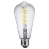 123led LED lamp E27 | Edison ST64 | Filament | Helder | 2200K | Dimbaar | 4W (22W)