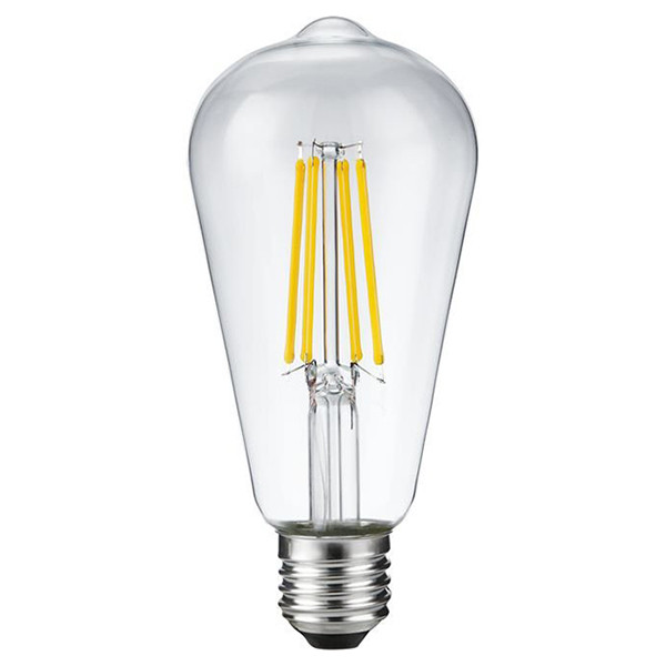 123led LED lamp E27 | Edison ST64 | Filament | Helder | 2500K | Dimbaar | 8W (51W)  LDR09195 - 1