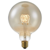 123led LED lamp E27 | Globe G125 | Filament | Goud | 2200K | 3-staps dimbaar | 5W (39W)