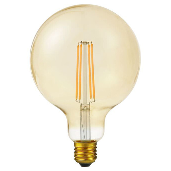 123led LED lamp E27 | Globe G125 | Filament | Goud | 2200K | Dimbaar | 8W (60W)  LDR09173 - 1
