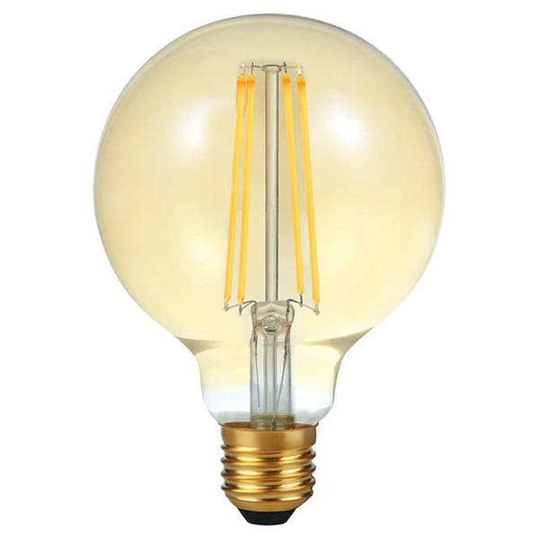 123led LED lamp E27 | Globe G95 | Filament | Goud | 2000K | Dimbaar | 5.5W (42W)  LDR09155 - 1
