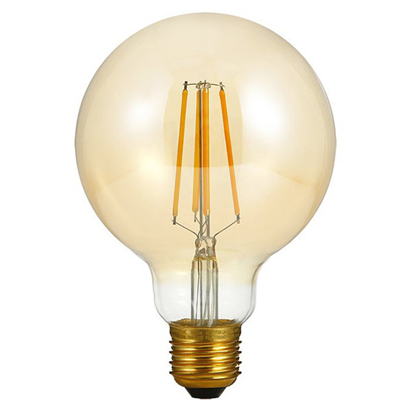 123led LED lamp E27 | Globe G95 | Filament | Goud | 2200K | Dimbaar | 4W (32W)  LDR09161 - 1
