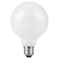 123led LED lamp E27 | Globe G95 | Filament | Mat | 2500K | Dimbaar | 4W (28W)  LDR09157
