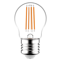 123led LED lamp E27 | Kogel P45 | Filament | Helder | 2700K | 4.5W (40W)  LDR06541