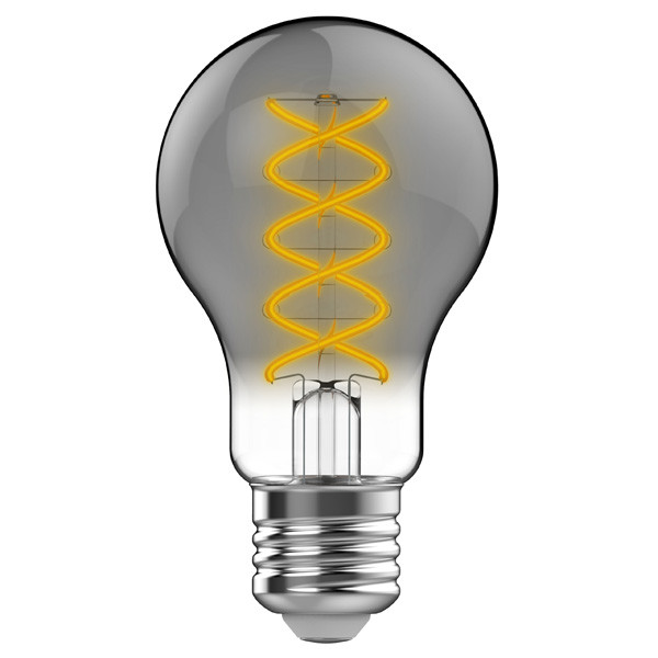 123led LED lamp E27 | Peer A60 | Spiraal filament | Smokey | 1800K | Dimbaar | 4.5W  LDR06766 - 1