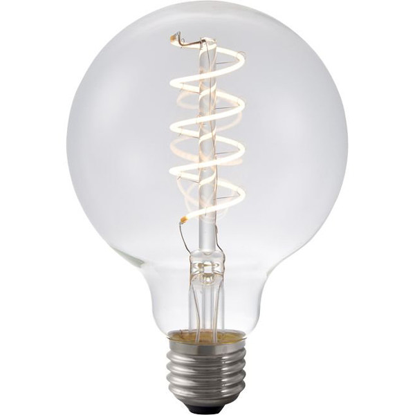 sponsor Bevatten groef Led Filament Globe lamp helder dimbaar (E27, 4.5W, 2200K, G95) 123led  123led.nl