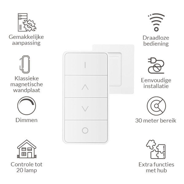 AduroSmart Zigbee draadloze dimmerschakelaar  LAD00020 - 5