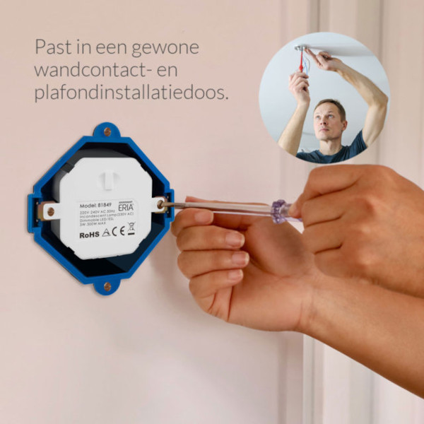 AduroSmart Zigbee inbouw aan/uit schakelaar (max. 1000W)  LAD00030 - 3