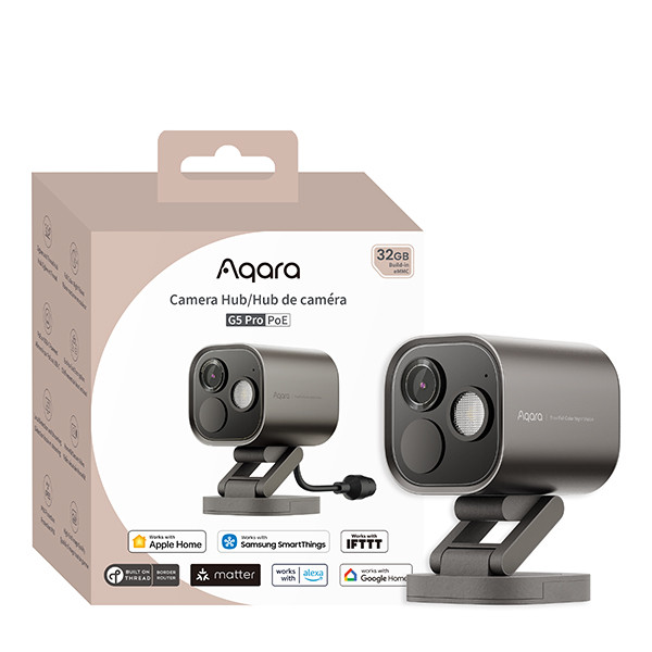 Aqara Camera Hub G5 Pro | PoE | Grijs  LAQ00089 - 1