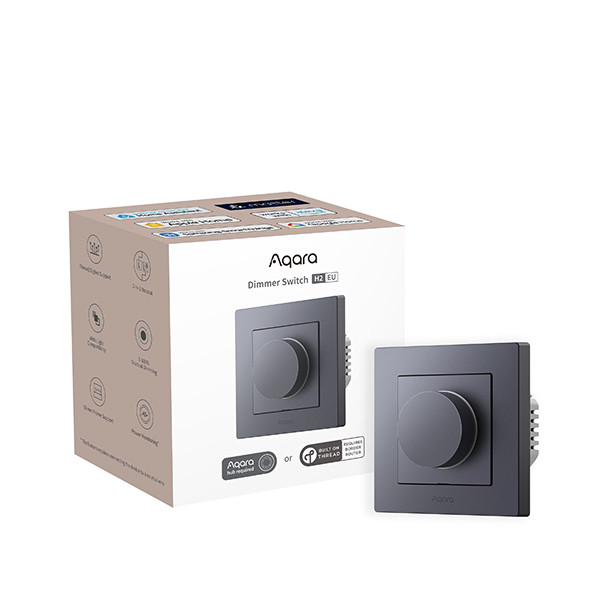 Aqara Dimmer Switch H2 | Grijs  LAQ00093 - 1