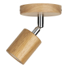 Bailey Wand-/plafondlamp E27 | Rond | Hout  LBA00286 - 1