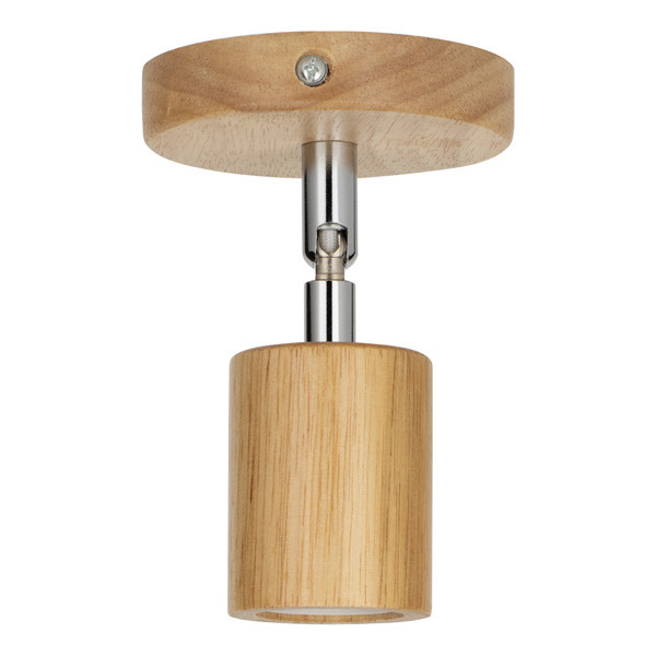 Bailey Wand-/plafondlamp E27 | Rond | Hout  LBA00286 - 2