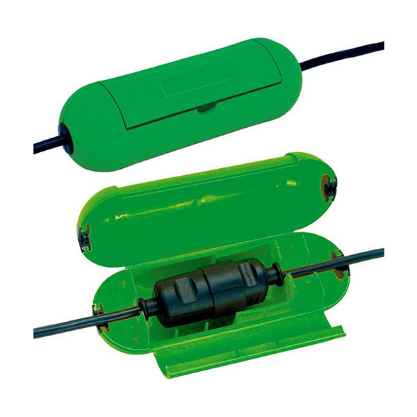 Niet doen Zuiver boot Safe-Box voor stekkerverbinding | 7.5 cm | Groen | Brennenstuhl 123led.nl