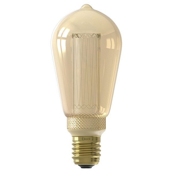 Calex Crown lamp Edison ST64 gold dimbaar 3,5W, 1800K) Calex 123led.nl