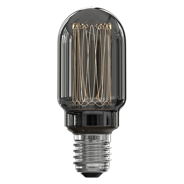 Conserveermiddel opzettelijk smokkel Calex LED lamp | Crown | E27 | Buis T45 | Titanium | 2000K Dimbaar 3,5W  (15W) Calex 123led.nl