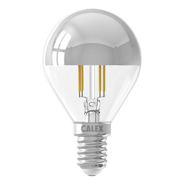 Calex LED lamp | E14 Kogel P45 | | Zilver | 2700K Dimbaar 3.5W (25W) Calex