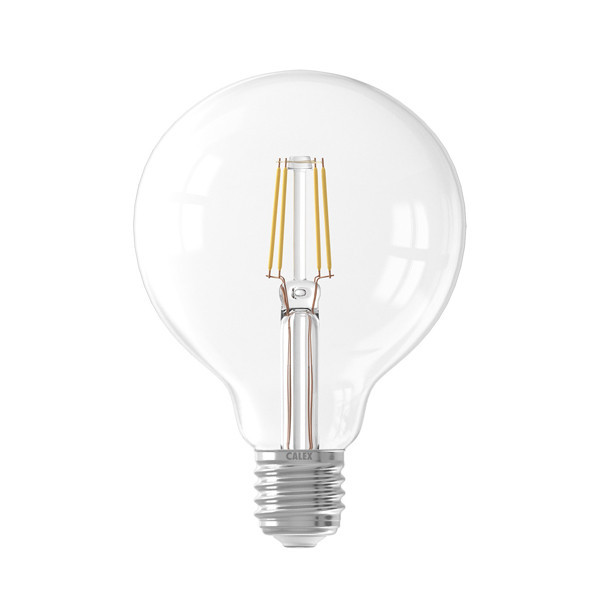 behang mijn energie Bollamp filament E27 Bollamp E27 (grote fitting) Calex LED lamp | E27 |  Globe G95 | Helder | 2700K | 7W (60W) 123led.nl