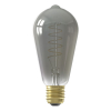 Calex LED lamp E27 | Edison ST64 | Filament | Titanium | 1800K | Dimbaar | 4W (15W)