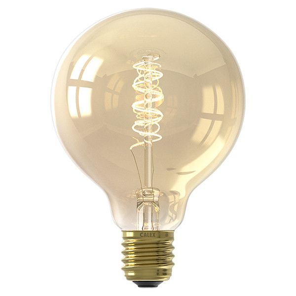 Calex LED lamp E27 | Globe G95 | Filament | Goud | 2100K | 3-staps dimbaar | 5.5W (40W)  LCA01007 - 1