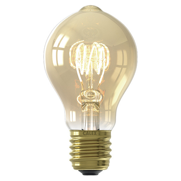 Calex LED lamp E27 | Peer A60 | Filament | Goud | 2100K | 3-staps dimbaar | 5.5W (40W)  LCA01003 - 1