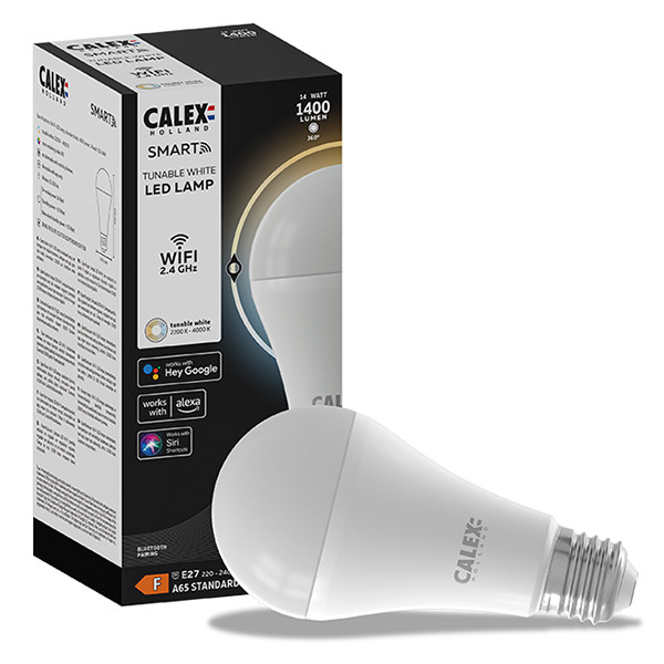 Calex Smart lamp E27 | Peer A65 | 2200K-4000K | 1400 lumen | 14W  LCA00448 - 1