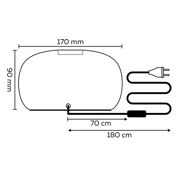 Calex Tafellamp E27 | Rond | Hout  LCA00917 - 3