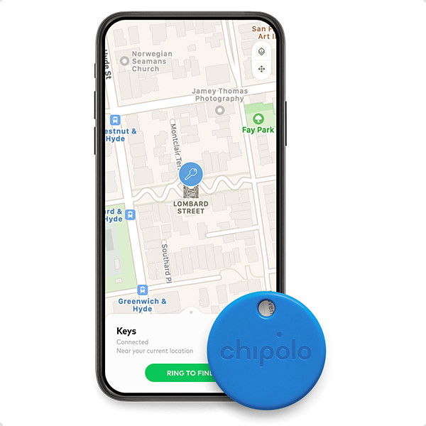 Chipolo One Bluetooth Tracker | Blauw  LCH00002 - 3