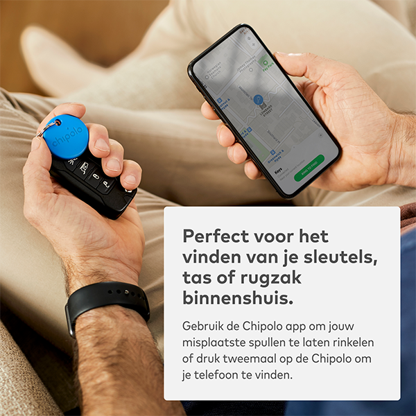 Chipolo One Bluetooth Tracker | Blauw  LCH00002 - 4