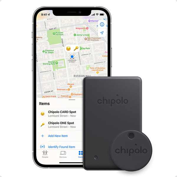 Chipolo Spot Bluetooth Tracker | 1x Card Spot + 1x One Spot  LCH00023 - 2