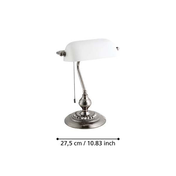 Eglo Bureaulamp E27 | 39 cm | Wit | Banker  LEG00306 - 4