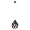 Eglo Hanglamp E27 | Carlton 1 | Zwart  LEG00192 - 1