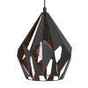 Eglo Hanglamp E27 | Carlton 1 | Zwart  LEG00192 - 2