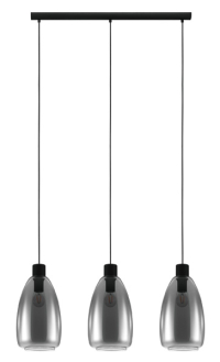 Eglo Hanglamp E27 | Chelvey | Zwart  LEG00193