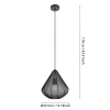 Eglo Hanglamp E27 | Dolwen | Zwart  LEG00201 - 4