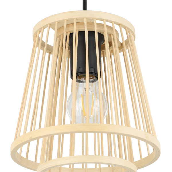 Eglo Hanglamp E27 | Hykeham 3 | Hout  LEG00217 - 2